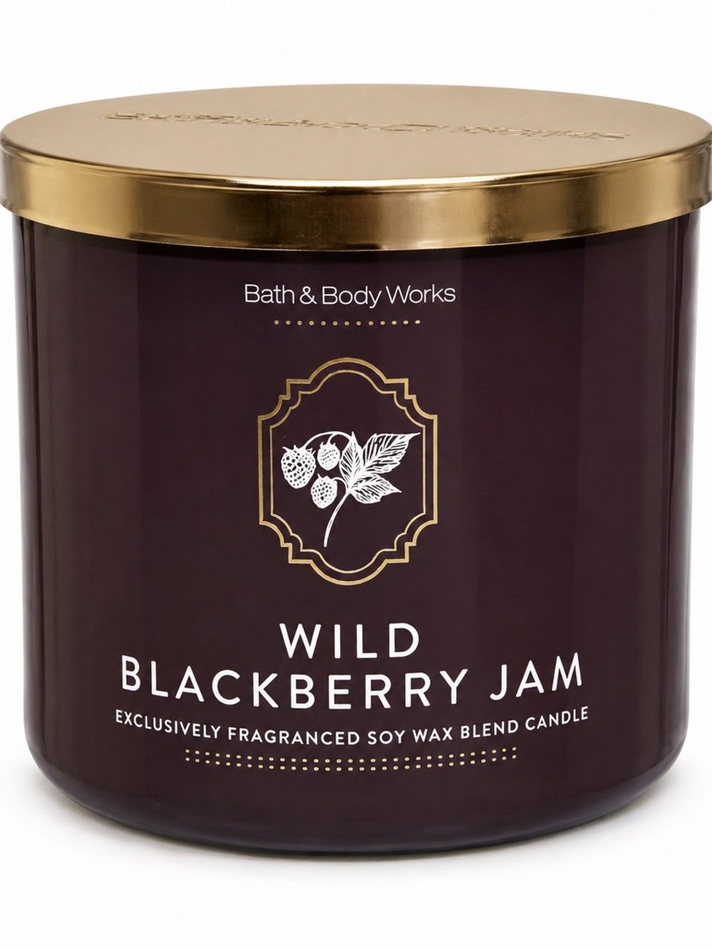 Bath & Body Works Wild Blackberry Jam 3-Wick Candle 14.5 oz 2026 Preserve